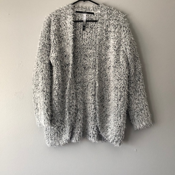 Kensie Sweaters - Fuzzy open front cardigan | Kensie